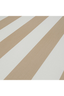 Pouf d'extérieur à rayures beiges | Eichholtz Relax | OROA.fr