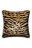 Coussin motif animal marron | Eichholtz Tigris L | OROA.fr