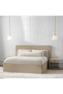 Suspension en Verre Blanc | Eichholtz Trianon | OROA.fr