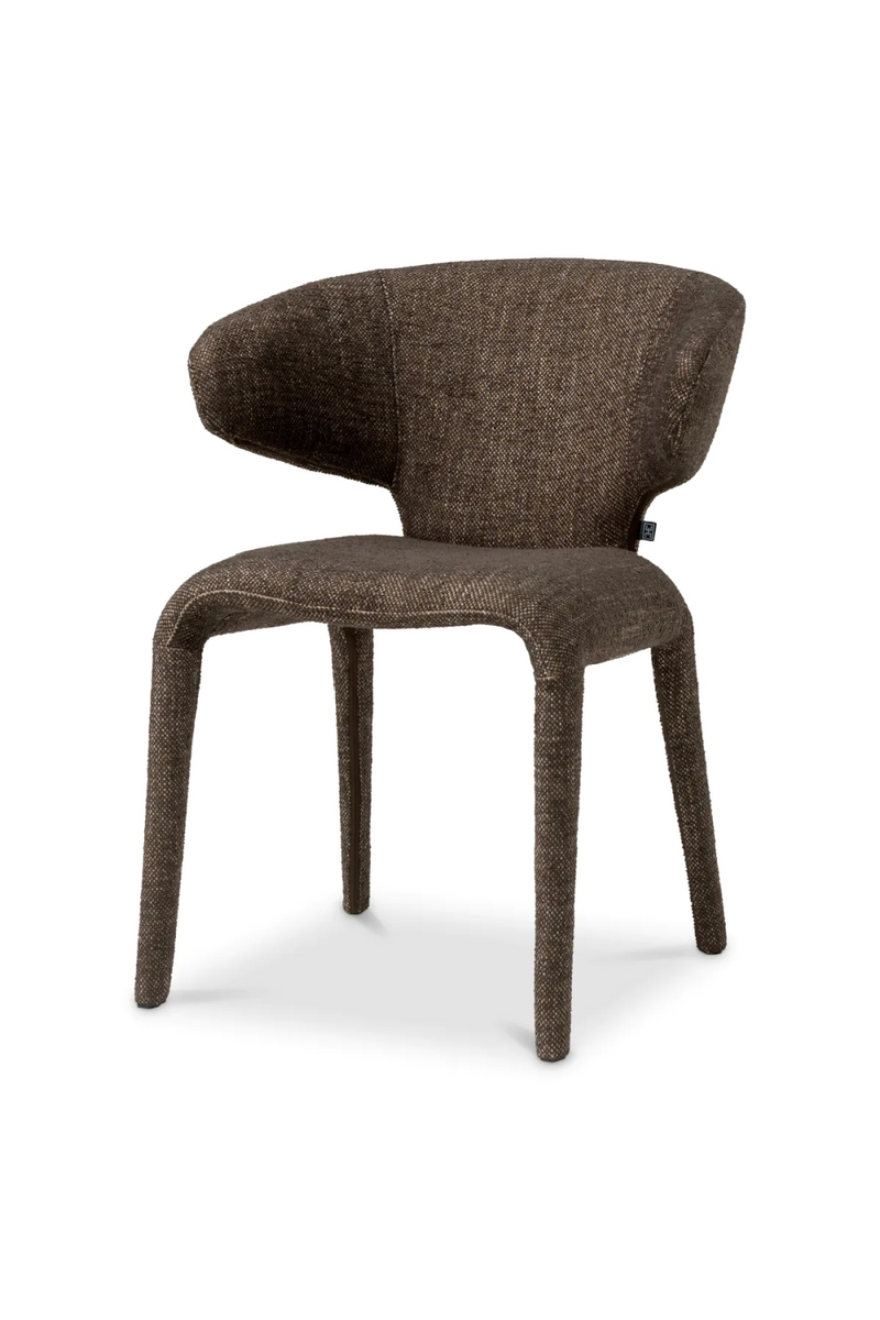Chaise de salle à manger Renato marron | Eichholtz Josephine | OROA.fr