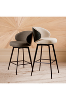 Tabouret de bar gris | Eichholtz Camerota | OROA.fr
