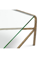 Table Basse Vintage En Laiton Martelé | Eichholtz Xandria | OROA.fr