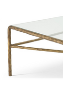 Table Basse Vintage En Laiton Martelé | Eichholtz Xandria | OROA.fr