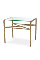 Table D’appoint Vintage En Laiton Martelé | Eichholtz Xandria | OROA.fr