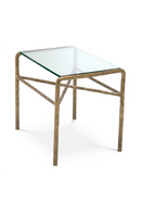 Table D’appoint Vintage En Laiton Martelé | Eichholtz Xandria | OROA.fr