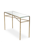 Console Vintage En Laiton Martelé | Eichholtz Xandria | OROA.fr