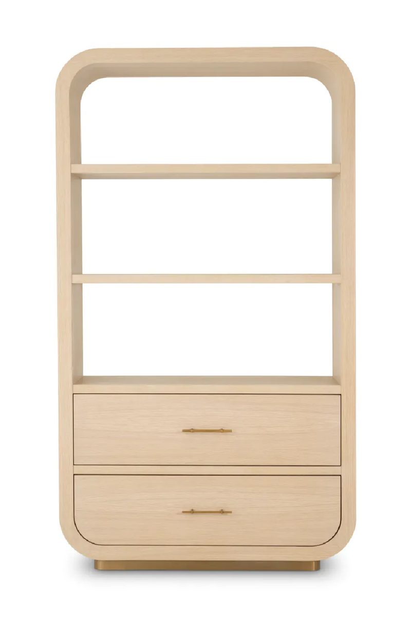 Meuble en bois 2 tiroirs | Eichholtz Quinton | OROA.fr