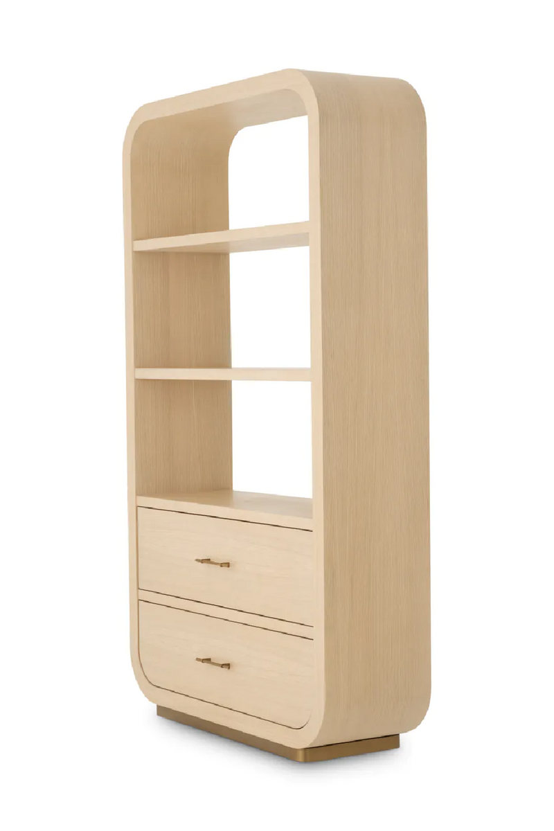 Meuble en bois 2 tiroirs | Eichholtz Quinton | OROA.fr