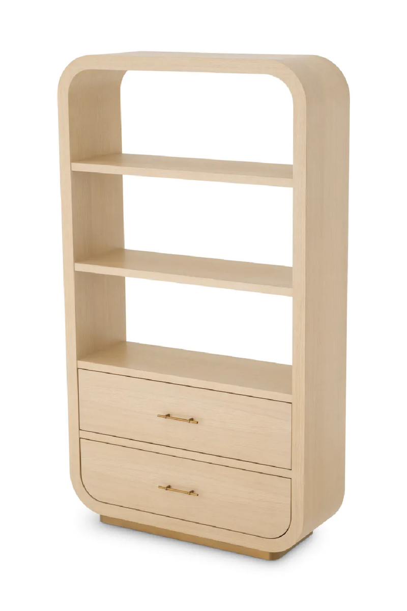 Meuble en bois 2 tiroirs | Eichholtz Quinton | OROA.fr