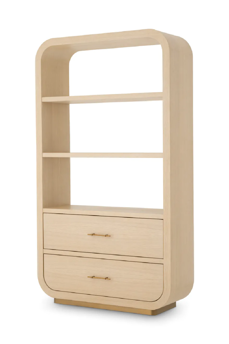 Meuble en bois 2 tiroirs | Eichholtz Quinton | OROA.fr