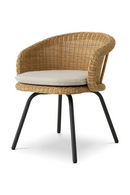 Chaise de Salle à Manger D’extérieur Aspect Rotin | Eichholtz Nolan | OROA.fr