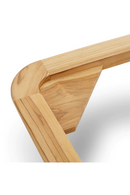 Chaise longue double d'exterieur en teck | Eichholtz Weston | OROA.fr