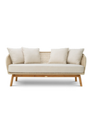 Canapé D’extérieur en Corde Couleur Crème | Eichholtz Trinity | OROA.fr