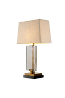 Lampe de table en verre soufflé à la main | Eichholtz James | OROA.fr