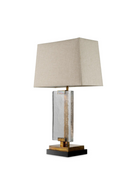 Lampe de table en verre soufflé à la main | Eichholtz James | OROA.fr