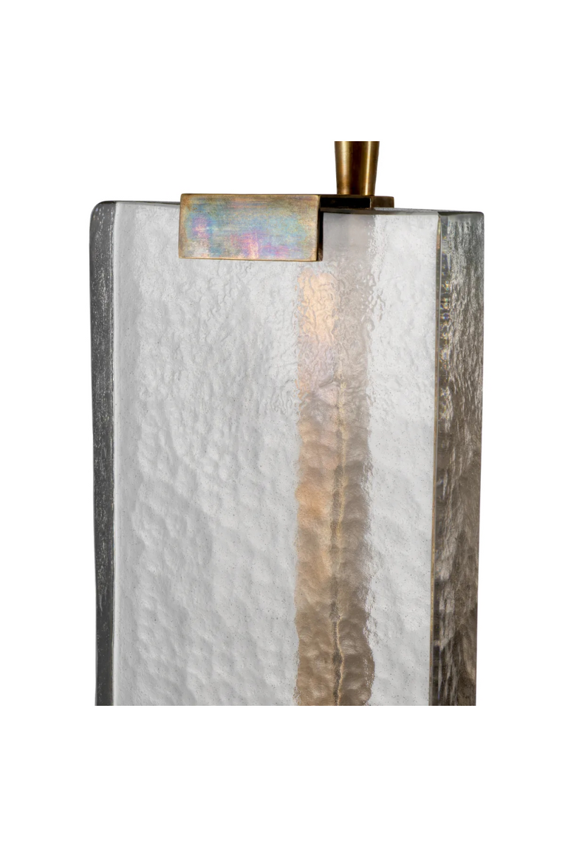 Lampe de table en verre soufflé à la main | Eichholtz James | OROA.fr