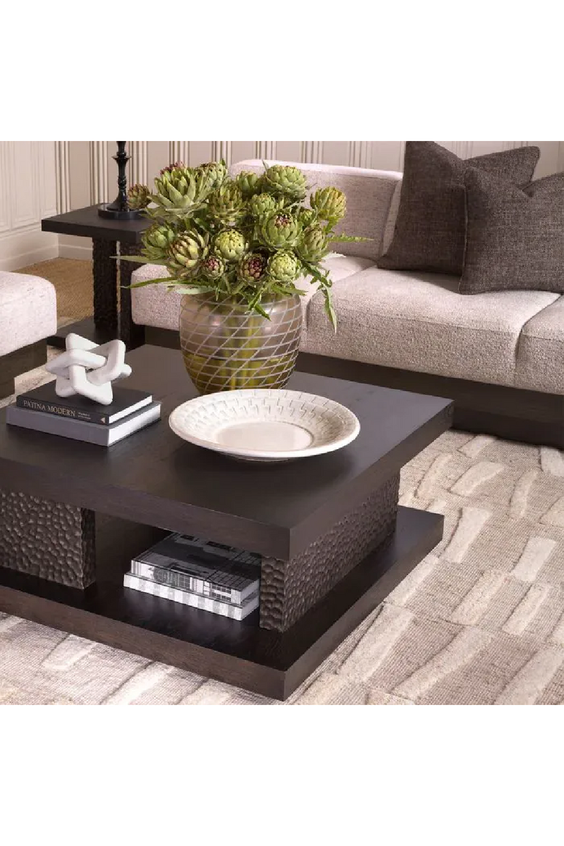 Coussin Minimaliste Brun | Eichholtz Renato | OROA.fr