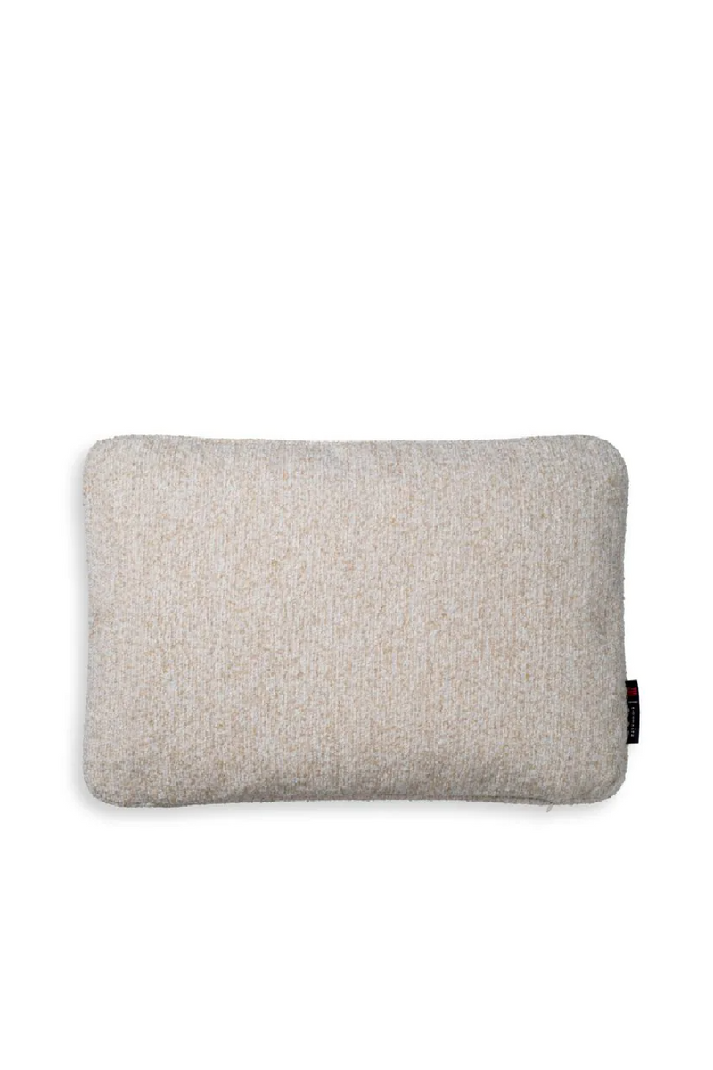 Coussin En Bouclé Beige | Eichholtz Kempton | OROA.fr