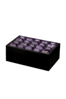 Boite noire cloutee S | Eichholtz Lucida | OROA.fr