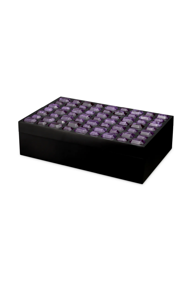 Boite noire cloutee L | Eichholtz Lucida | OROA.fr