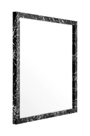 Miroir avec cadre artistique en bois noir  | Eichholtz Reflection of Eccentricity | OROA.fr