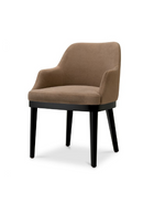 Chaise de Salle à Manger Brune avec Étagère | Eichholtz Costa | OROA.fr