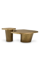 Table basse en laiton vintage (ensemble de 2) | Eichholtz Pierro | OROA.fr