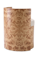 Chaise Sans Accoudoirs en Ronce de Noyer Mappa | Eichholtz Arcadia | OROA.fr