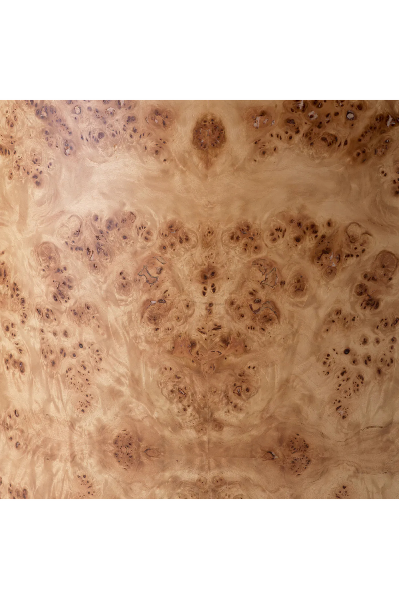Chaise Sans Accoudoirs en Ronce de Noyer Mappa | Eichholtz Arcadia | OROA.fr