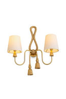 Applique Murale A Deux Abat-Jour En Laiton Vintage | Eichholtz Tropez | OROA.fr