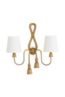 Applique Murale A Deux Abat-Jour En Laiton Vintage | Eichholtz Tropez | OROA.fr
