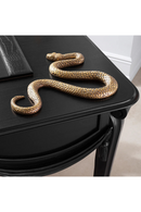 Objet Sculpté en Laiton Vintage | Eichholtz Serpent | OROA.fr