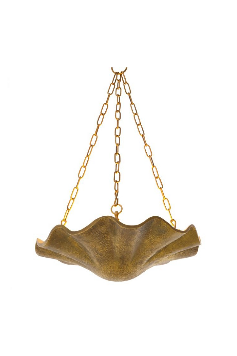 Lustre Ondulé En Laiton Vintage | Eichholtz Aurelia