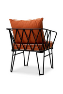 Chaise d'extérieur orange | Eichholtz Clifton | OROA.fr