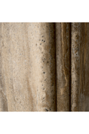 Console en travertin argent | Eichholtz Norrington | OROA.fr