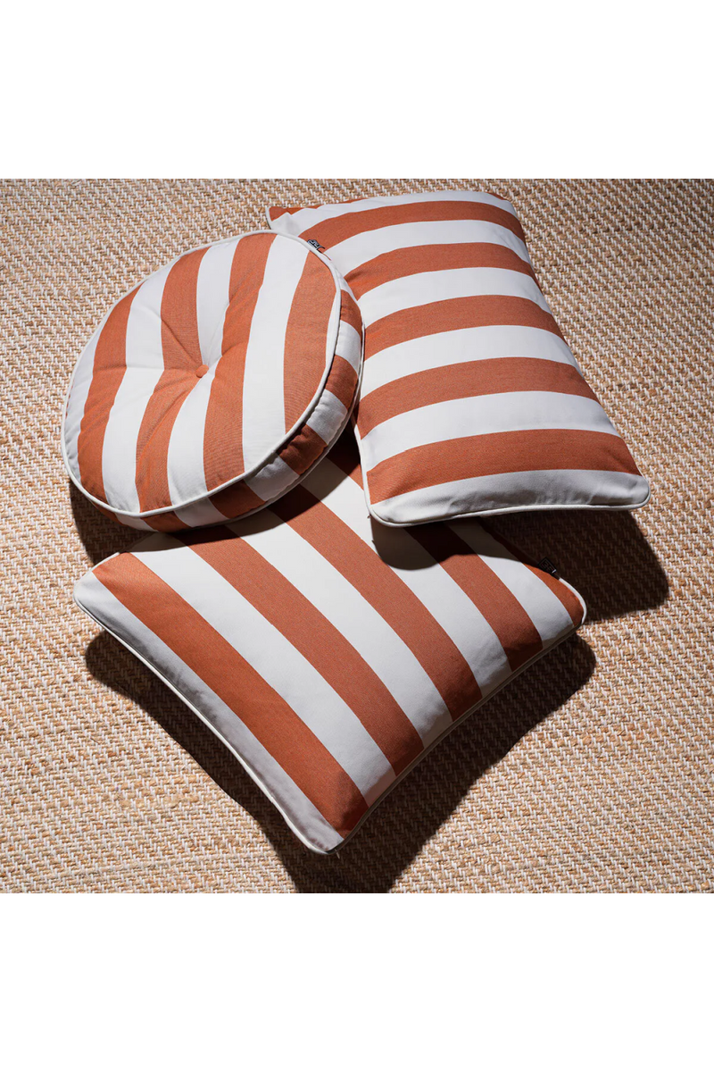 Coussin d'extérieur rectangulaire orange | Eichholtz Florent | OROA.fr