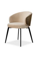 Chaise de salle à manger Sabino beige | Eichholtz Camerota | OROA.fr