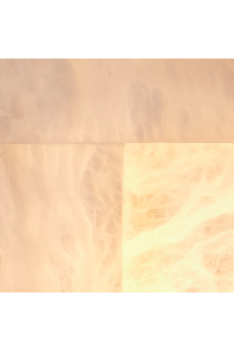 Lampe de table avec base en albâtre | Eichholtz Fabiano | OROA.fr