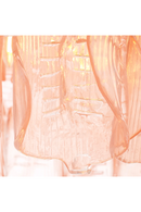 Lustre à étages en verre fait main | Eichholtz Solange | OROA.fr