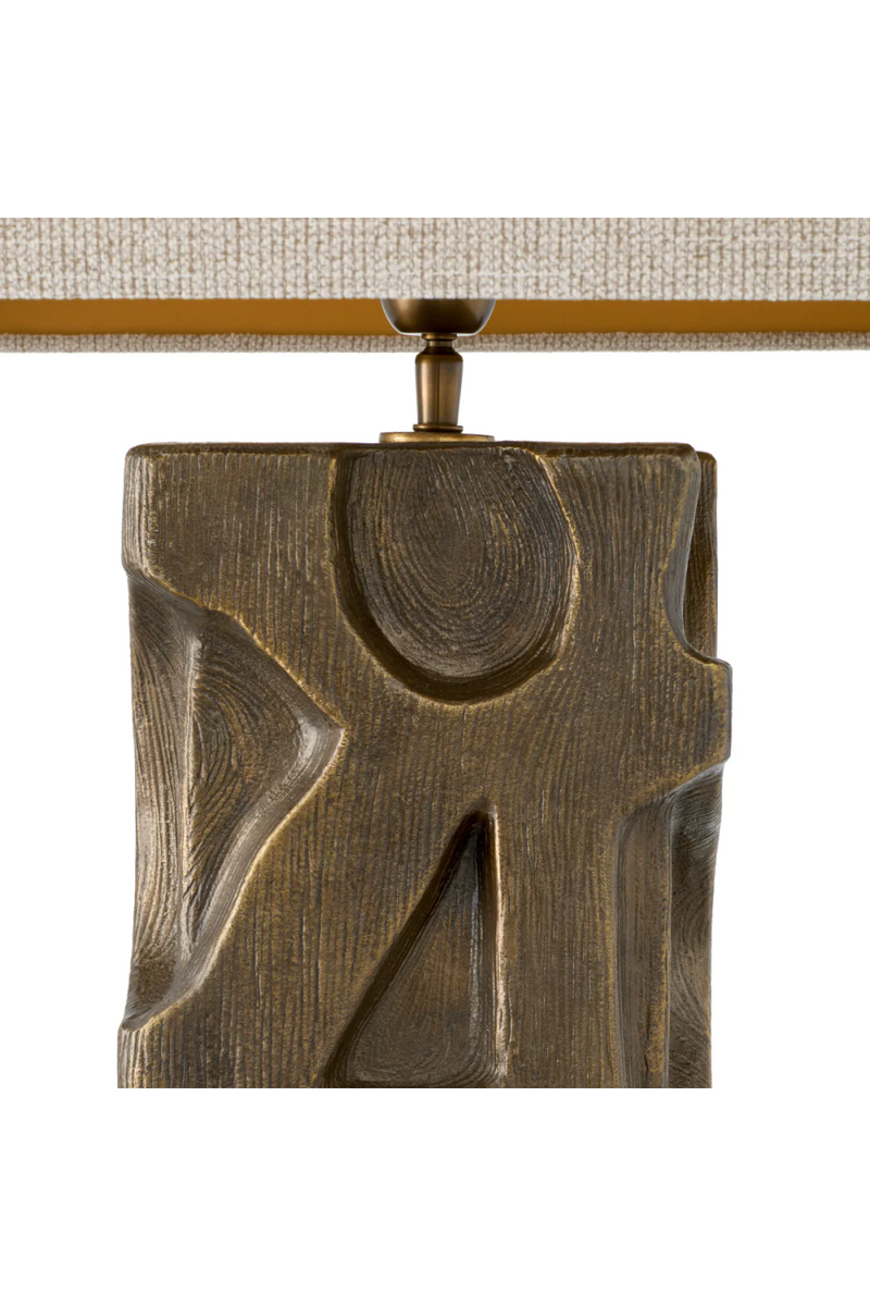Lampe de table en laiton vintage | Eichholtz Enzo | OROA.fr