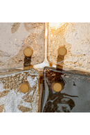 Chandelier rectangulaire en verre fait main | Eichholtz Laurent | OROA.fr