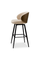Tabouret de bar Sabino beige | Eichholtz Camerota | OROA.fr