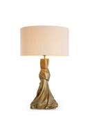 Lampe de table en laiton vintage | Eichholtz Banyan | OROA.fr