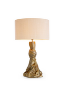 Lampe de table en laiton vintage | Eichholtz Banyan | OROA.fr