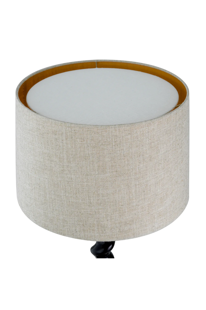 Lampe de table noir piano | Eichholtz Massimo | OROA.fr