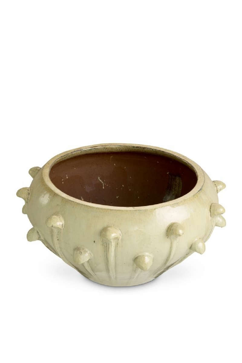 Jardinière D’extérieur En Céramique Beige | Eichholtz Mistral | OROA