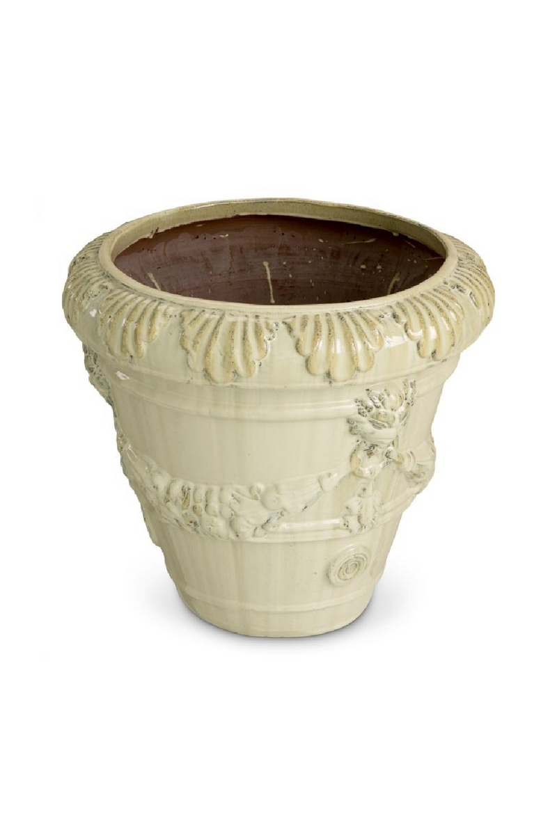 Jardinière D’extérieur En Céramique Sculptée | Eichholtz Toulon | OROA.fr
