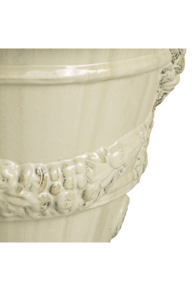 Jardinière D’extérieur En Céramique Sculptée | Eichholtz Toulon | OROA.fr