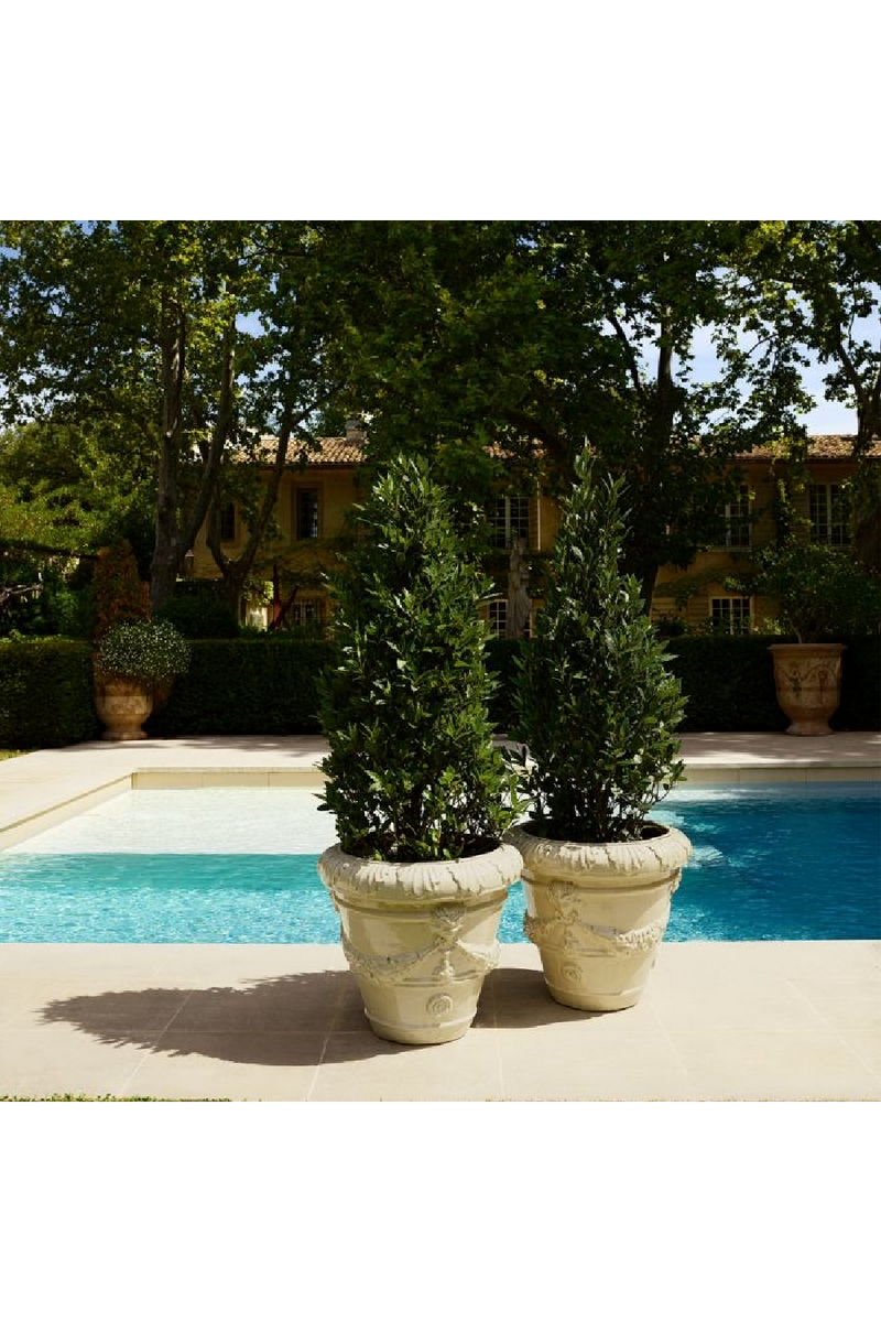 Jardinière D’extérieur En Céramique Sculptée | Eichholtz Toulon | OROA.fr