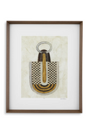 Ensemble d'impressions artistiques abstraites encadrees (2) | Eichholtz Objet d'Art | OROA.fr